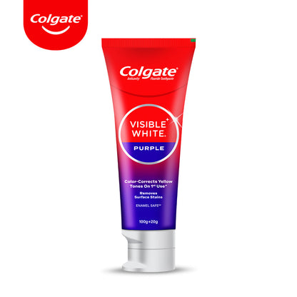 Colgate Visible White Purple Toothpaste 240 gm