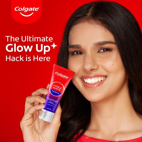 Colgate Visible White Purple Toothpaste 240 g