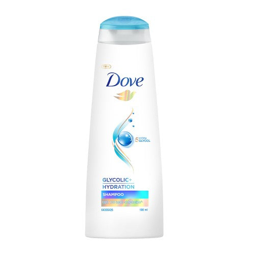 Dove Glycolic Hydration Shampoo 180 Ml