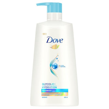 Dove Glycolic Hydration Shampoo 640 ml