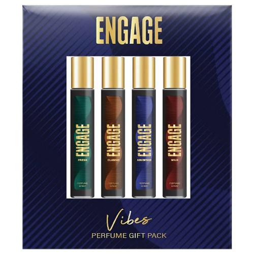 Engage Vibes Men Perfume Set 4X25 Ml