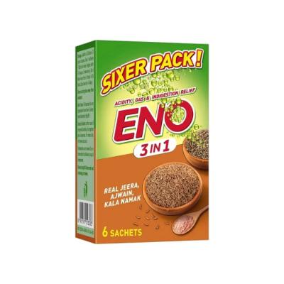 Eno 3 In1 Jeera Ajwain Kalanamak 6x5 g
