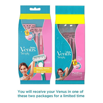 Gillette Simply Venus Razor Skin Love pack of 5