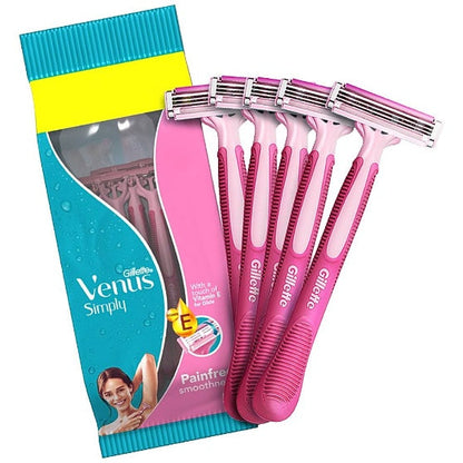Gillette Simply Venus Razor Skin Love pack of 5