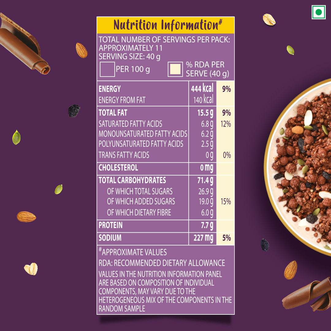 Kellogg'S Chocolate Muesli 70 gm