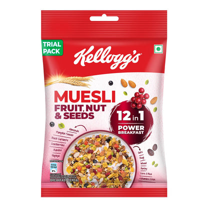 Kellogg'S Fruit And Nut Seeds Muesli 72 gm