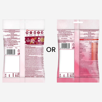 Kellogg'S Fruit And Nut Seeds Muesli 72 gm