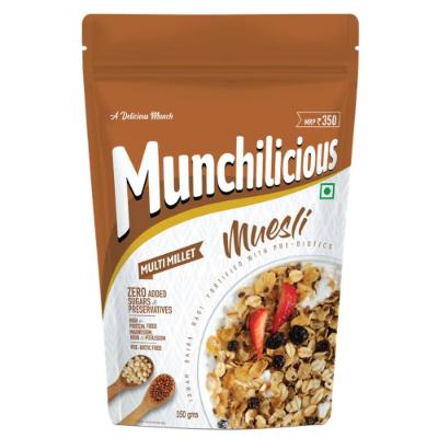 Munchilicious Muesli Multi Millet 350 g