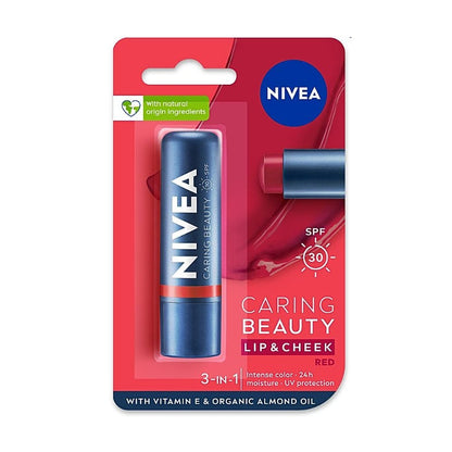 Nivea Caring Beauty Lipcare Red 5 g