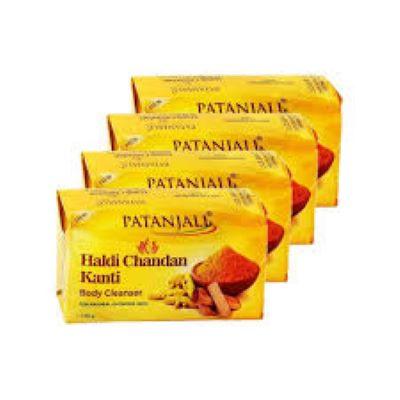 Patanjali Haldi Chandan Soap 4x150 gm