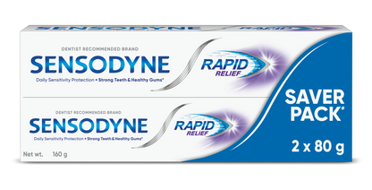 Sensodyne Rapid Relief Toothpaste 2x80 g