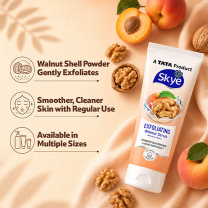 Skye Exfoliating Walnut Scrub, 50 g