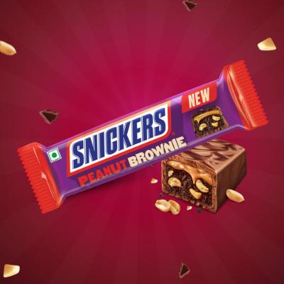 Snickers Peanut Brownie Bar 45 Gm