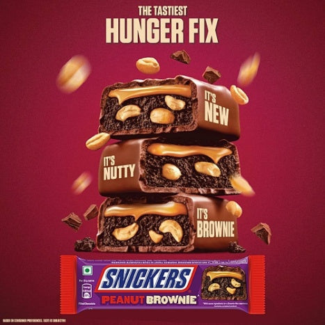 Snickers Peanut Brownie Bar 45 g