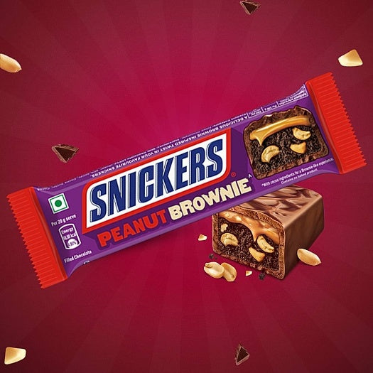 Snickers Peanut Brownie Bar 45 g