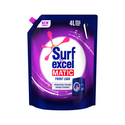 Surf Excel Liquid Detergent Front Load 4 ltr