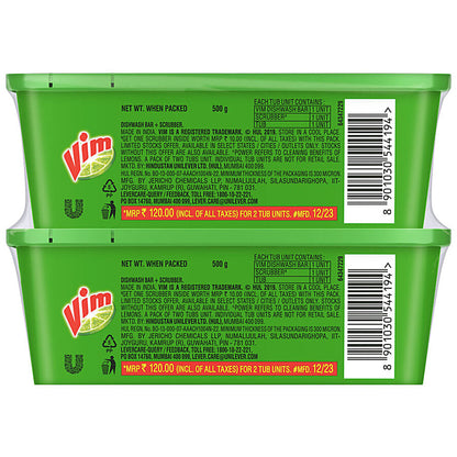 Vim Maha Bar Tubs 2x500 g