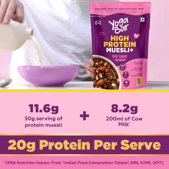 Yogabar High Protein Muesli 350 g