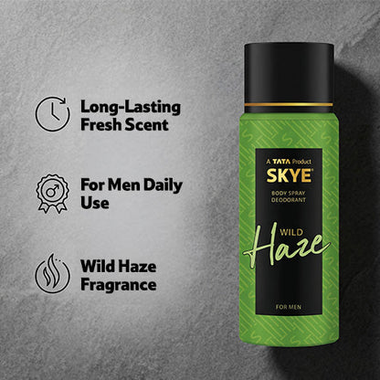 Skye Wild Haze Body Spray For Men, 150 ml