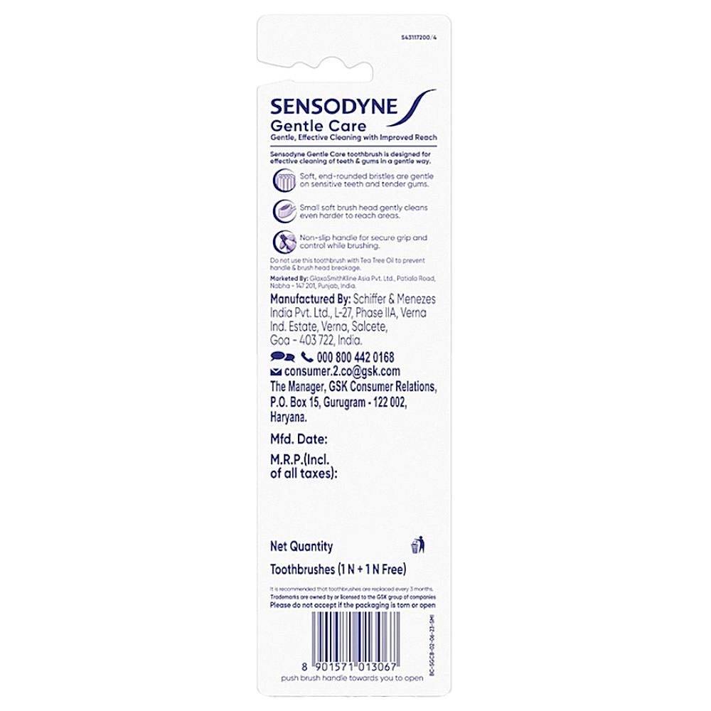 Sensodyne Gentle Care Soft Toothbrush 1+1
