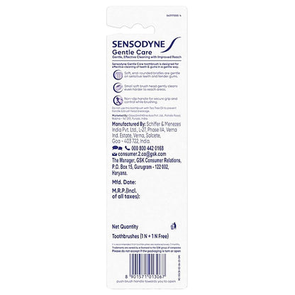 Sensodyne Gentle Care Soft Toothbrush 1+1