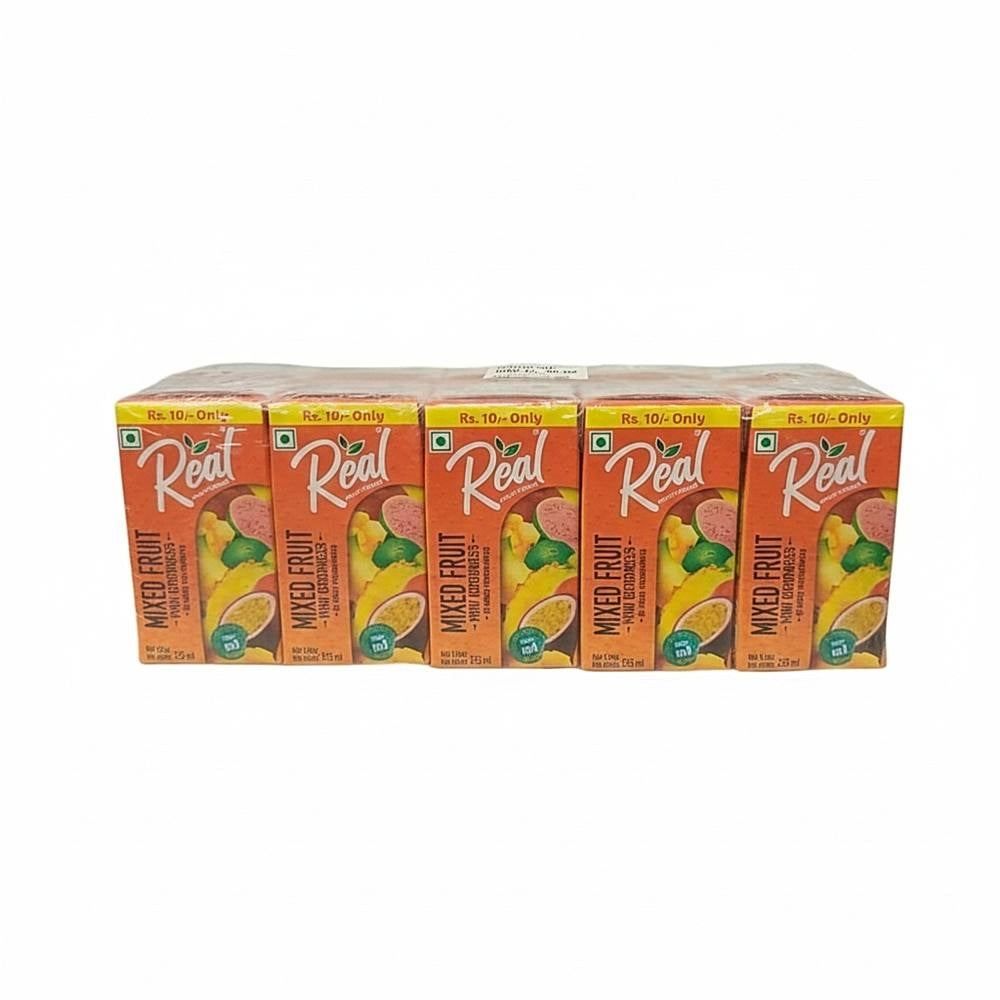 Real Mix Fruit Juice 125 ml ( pack of 10) – Starquik