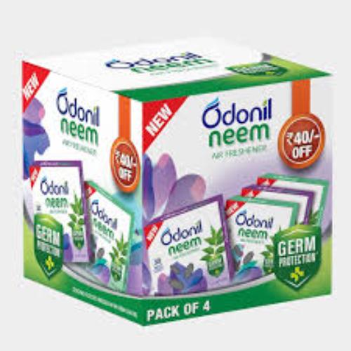 Odonil Neem Air Freshener Block 48 gm ( pack of 4)