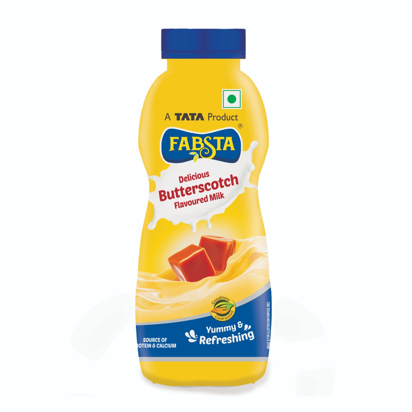 Fabsta Butterscotch Flavoured Milk, 180 ml