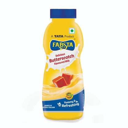 Fabsta Butterscotch Flavoured Milk, 180 ml