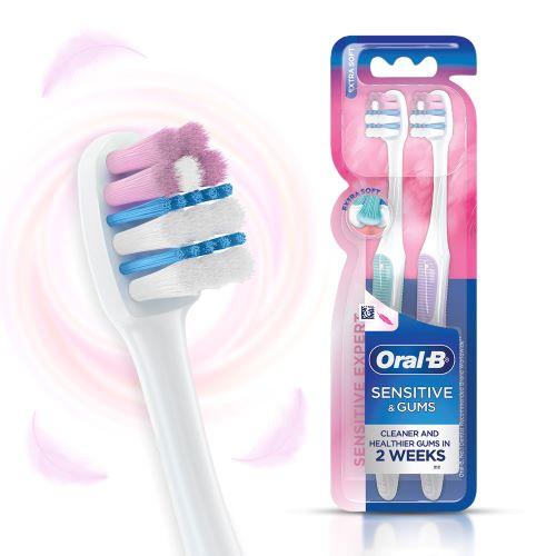 Oral B Sensitive Expert Toothbrush pack of 2