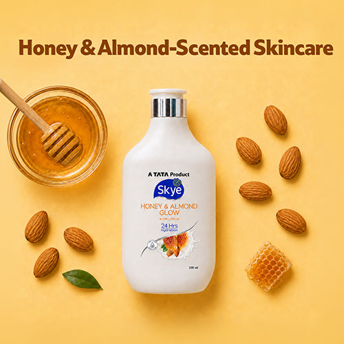 Skye Honey & Almond Glow Body Lotion, 200 ml