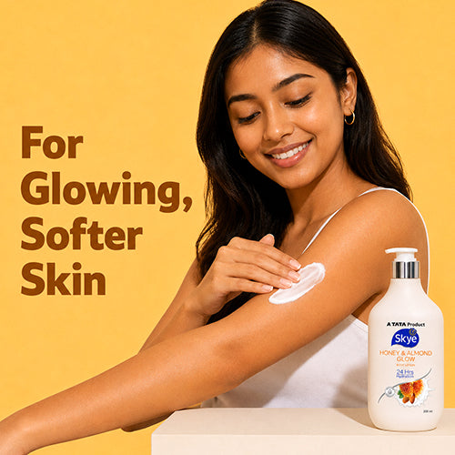 Skye Honey & Almond Glow Body Lotion, 200 ml