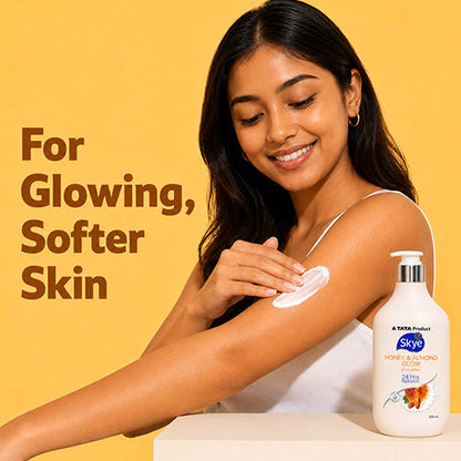 Skye Honey & Almond Glow Body Lotion, 200 ml