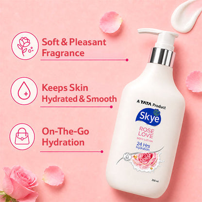 Skye Rose Love Body Lotion, 200 ml