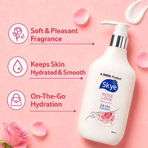 Skye Rose Love Body Lotion, 200 ml
