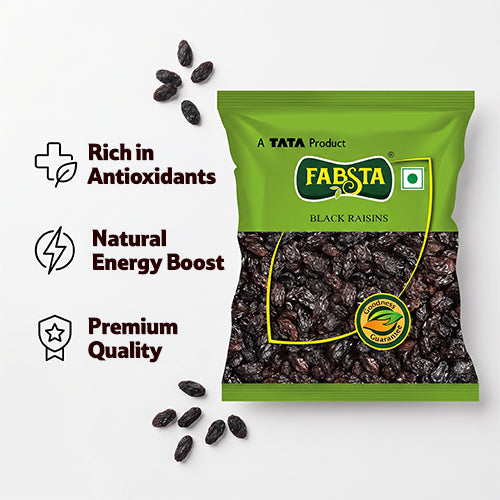 Fabsta Black Raisins, 100 g