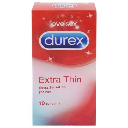 Durex Extra Time Ultra Thin Condoms pack of 10