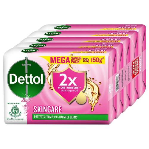Dettol Skincare Soap 5x150 g