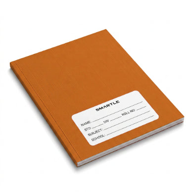 Smartle Brown Soft Bound Single Line Notebook 172 Pages 1 pc