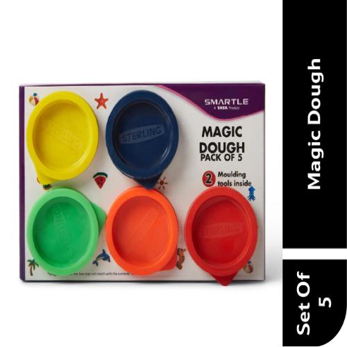 Smartle Magic Dough 25 Gms set of 5