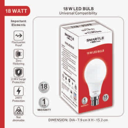 Smartle 18 W Led 1 pc