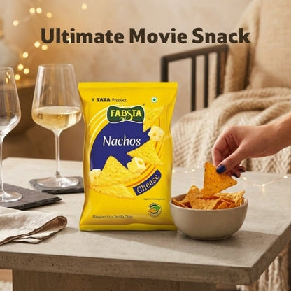Fabsta Cheese Nachos, 50 g