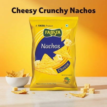 Fabsta Cheese Nachos, 50 g