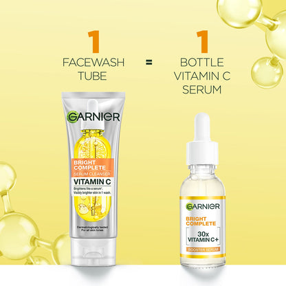 Garnier Bright Complete Serum Cleanser 100 ml