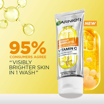 Garnier Bright Complete Serum Cleanser 100 ml