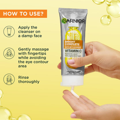 Garnier Bright Complete Serum Cleanser 100 ml