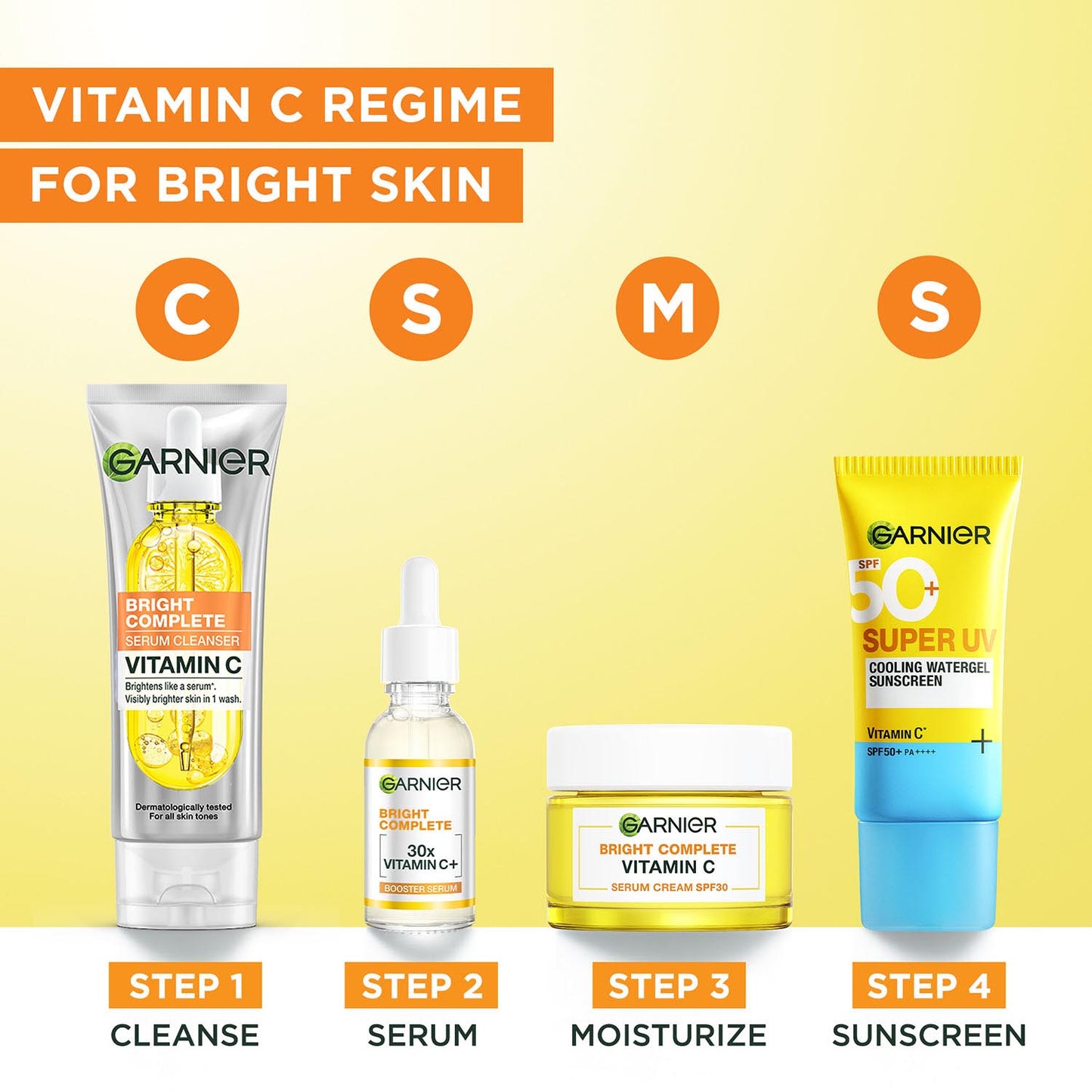 Garnier Bright Complete Serum Cleanser 100 ml