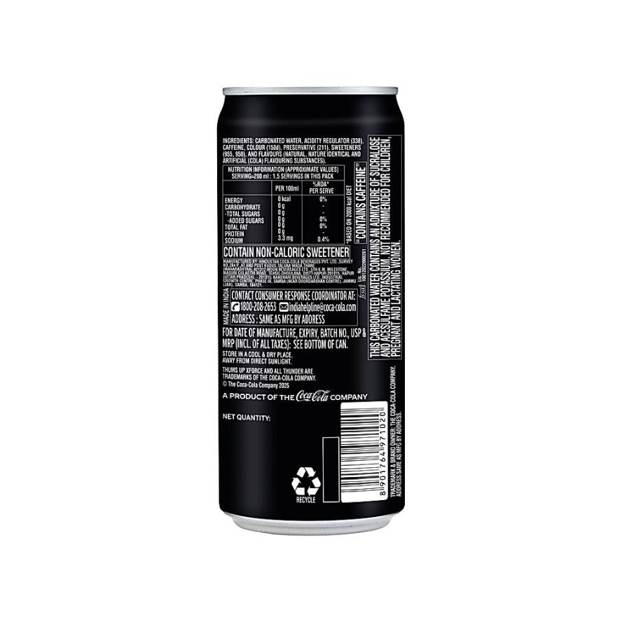 Thums Up X Force Can 300 ml