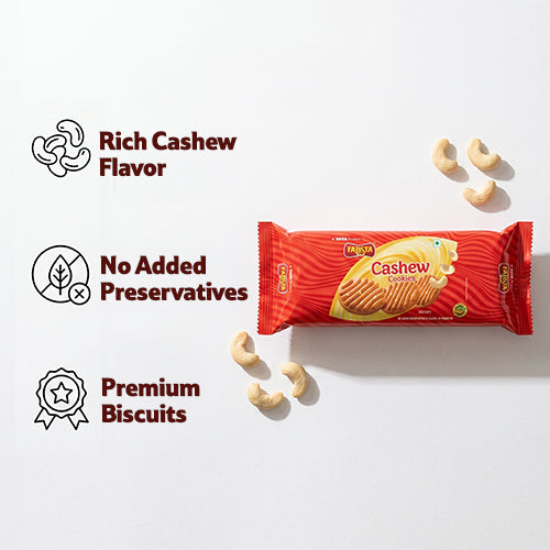 Fabsta Cashew Cookies, 100 g