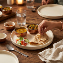 Smartle Stacko Dinner Plate Off White 1 pc